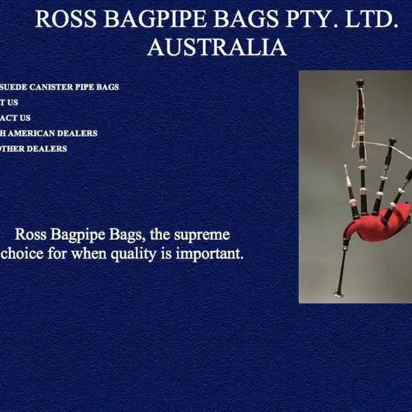 ross bagpipe bag