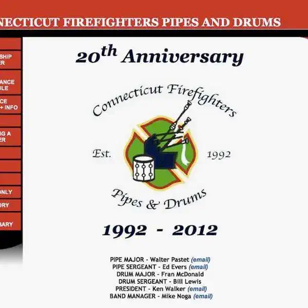 connecticut firefighters pipes and drums