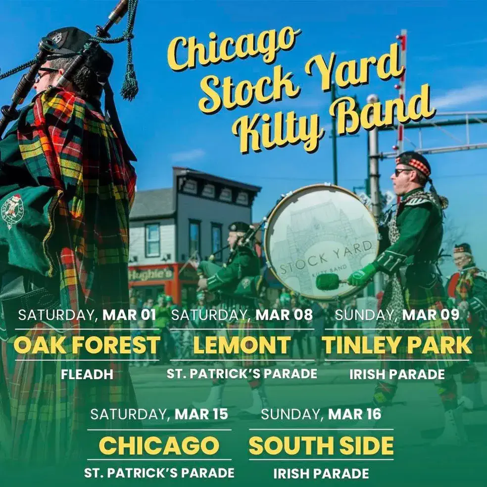 chicago stock yard kilty band