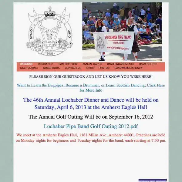 lochaber pipe band