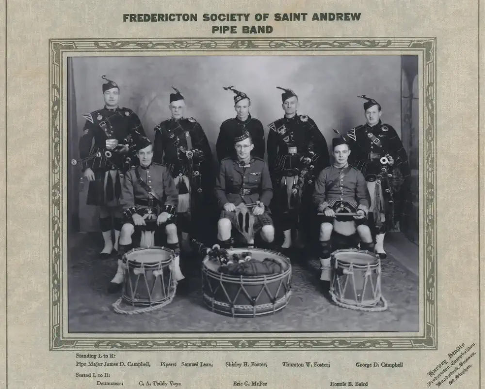 Fredericton Society of Saint Andrew Pipe Band