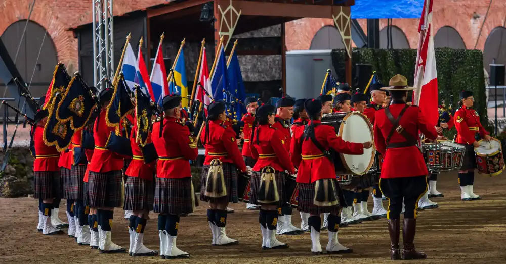 RCMP Pipes & Drums, New Brunswick
