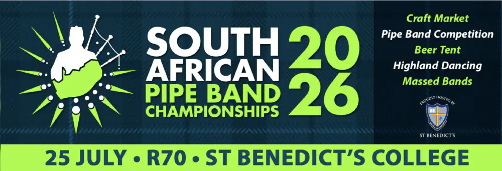 South African Pipe Band Championships 2026 — St Benedict’s College