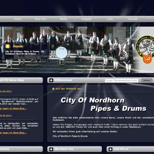 city of nordhorn pipes and drums