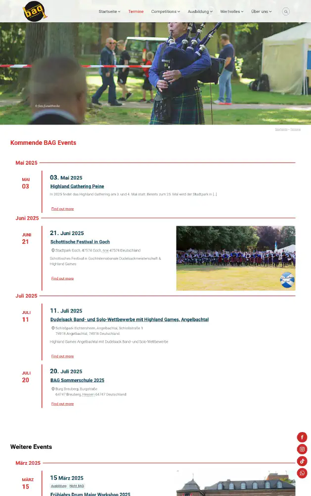 International Highland Games Angelbachtal