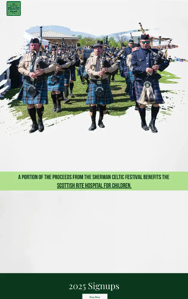 Sherman Celtic Festival and Highland Games