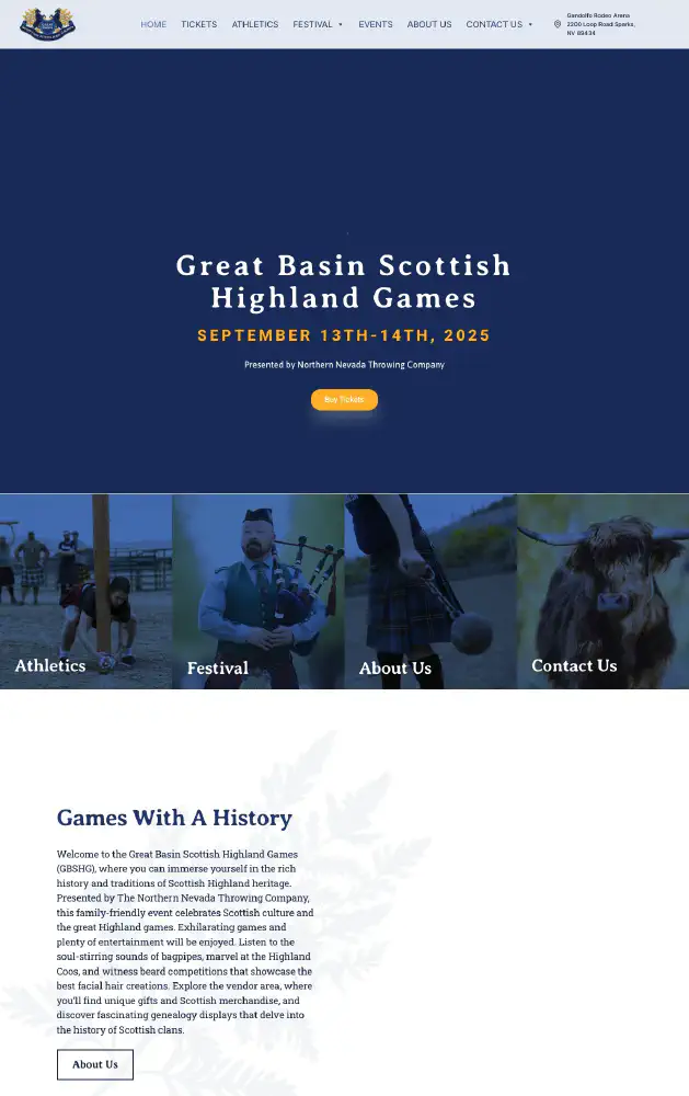 Great Basin Scottish Highland Games
