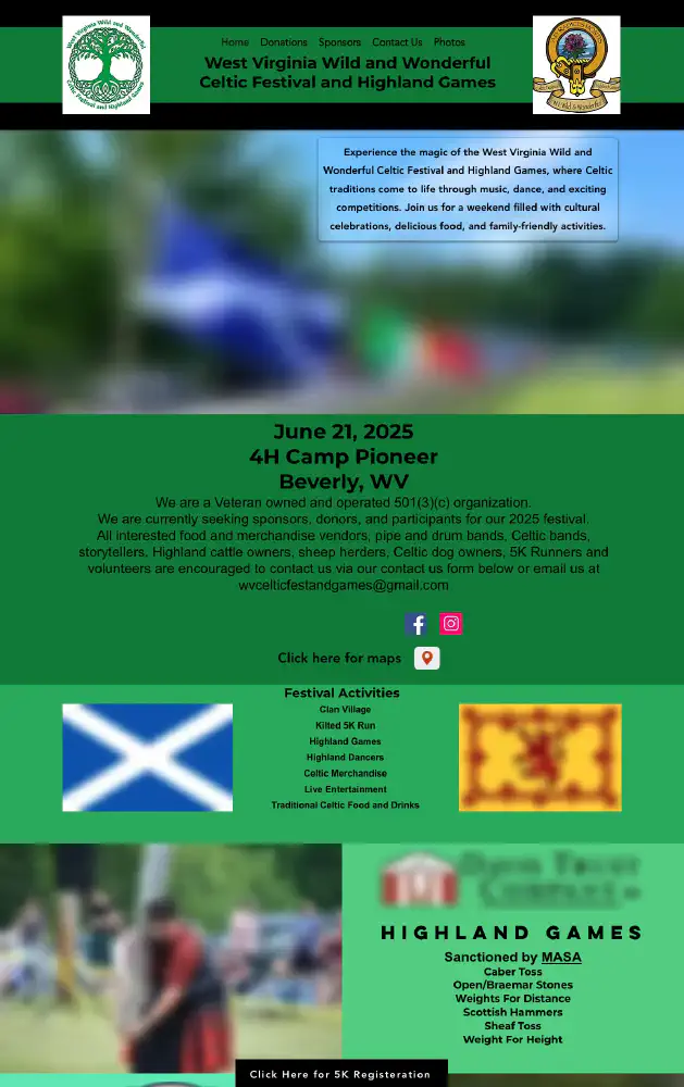 West Virginia Wild and Wonderful Celtic Festival and Highland Games