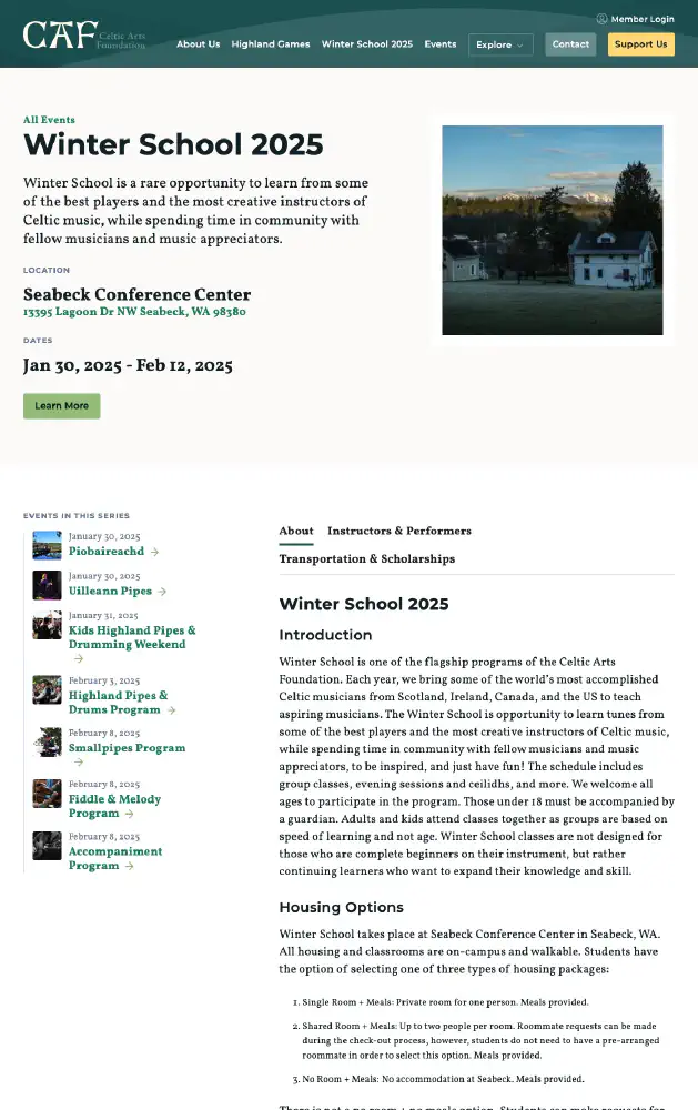 Masters of Scottish Arts Concert