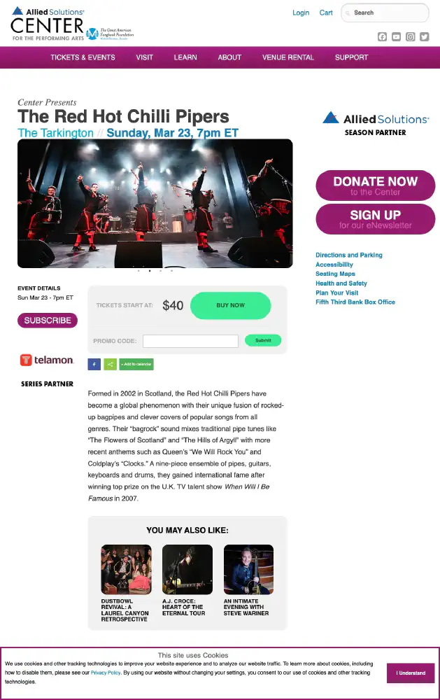 Red Hot Chilli Pipers Concert