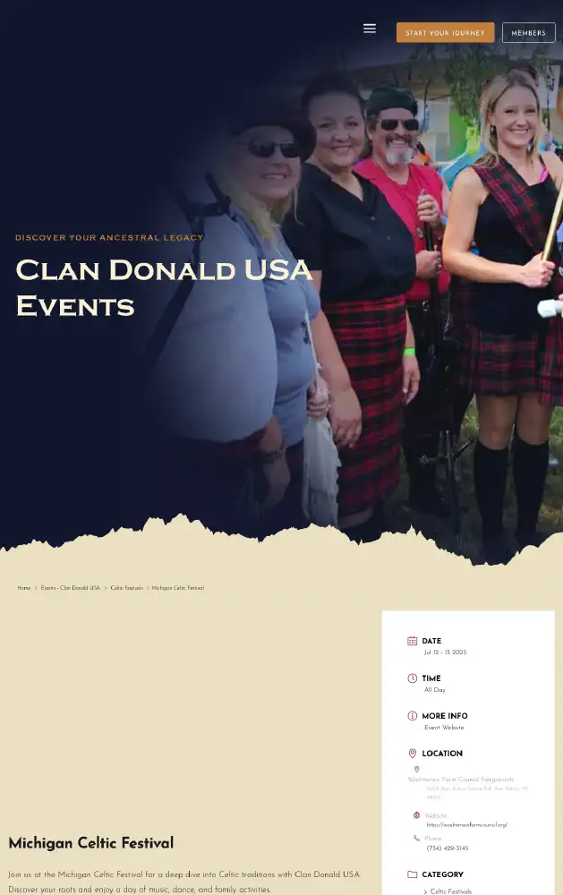 Michigan Celtic Festival