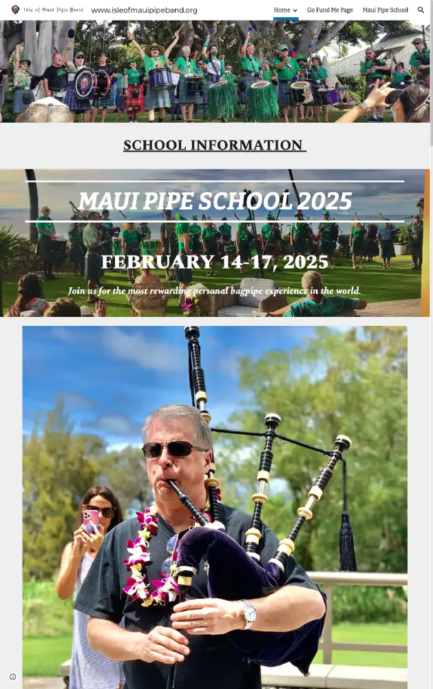 Maui Pipe School 2025
