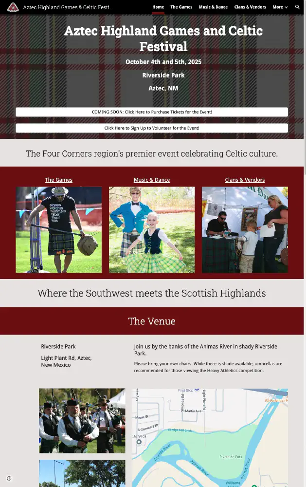 Aztec Highland Games & Celtic Festival