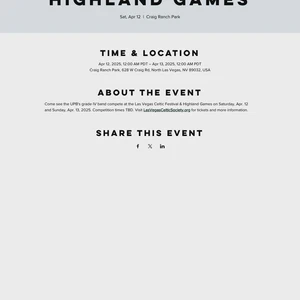 Las Vegas Highland Games