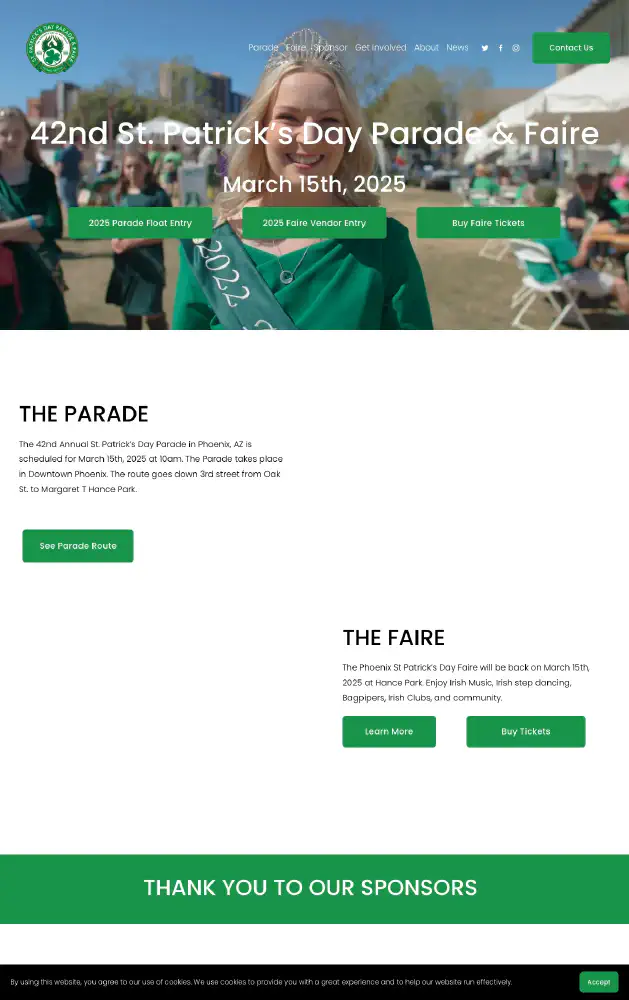 Phoenix St. Patrick's Day Parade & Faire
