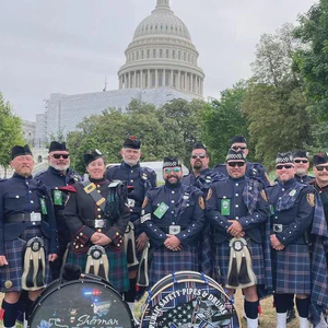 Sherman Police Regional Pipe Band pays tribute to fallen officers in D.C. ceremony - KXII