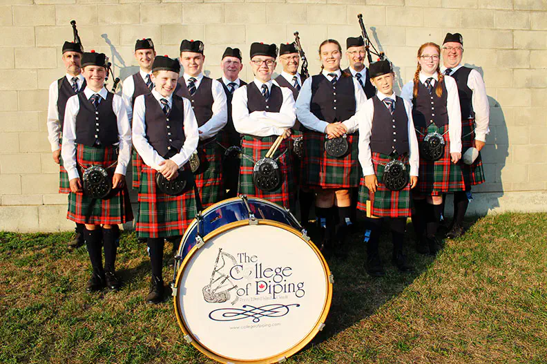 College of Piping Pipe Band