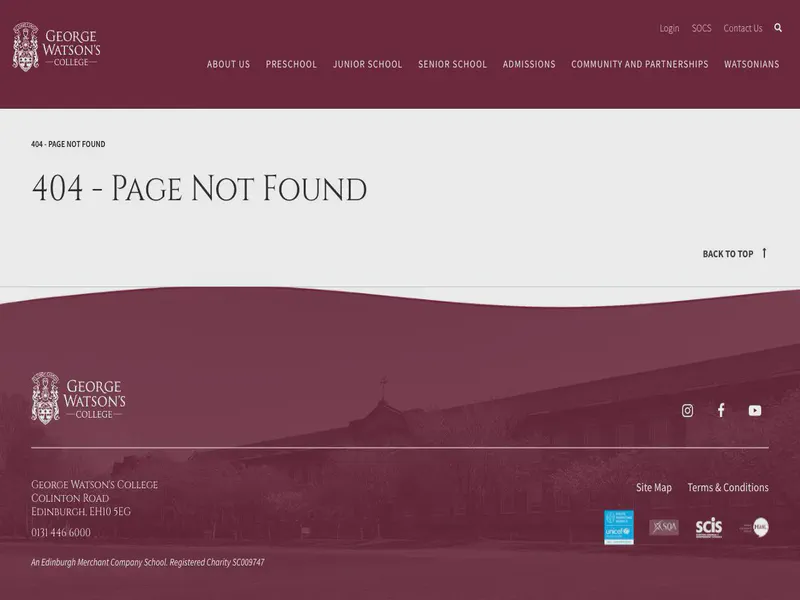 Website preview for www.gwc.org.uk