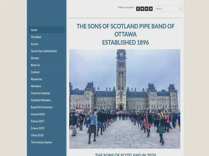 Website preview for www.sospb.com